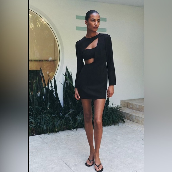 🔥🔥Zara   Cut-Out Dress - Picture 2 of 5
